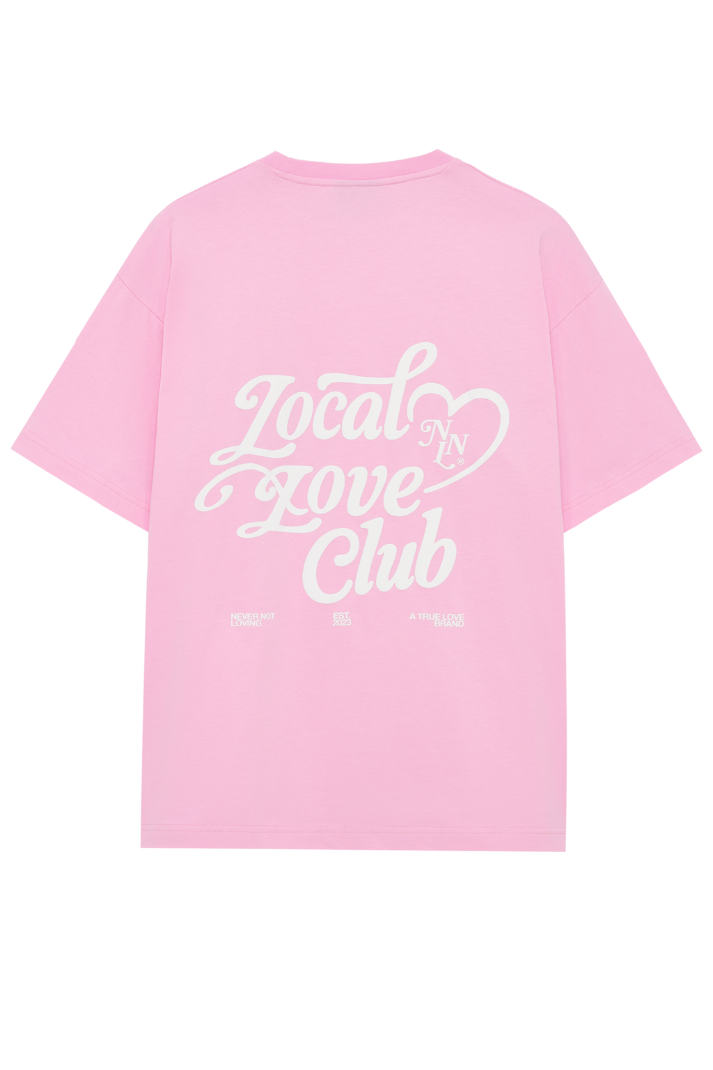 LOCAL LOVE CLUB T-SHIRT PINK BLOSSOM