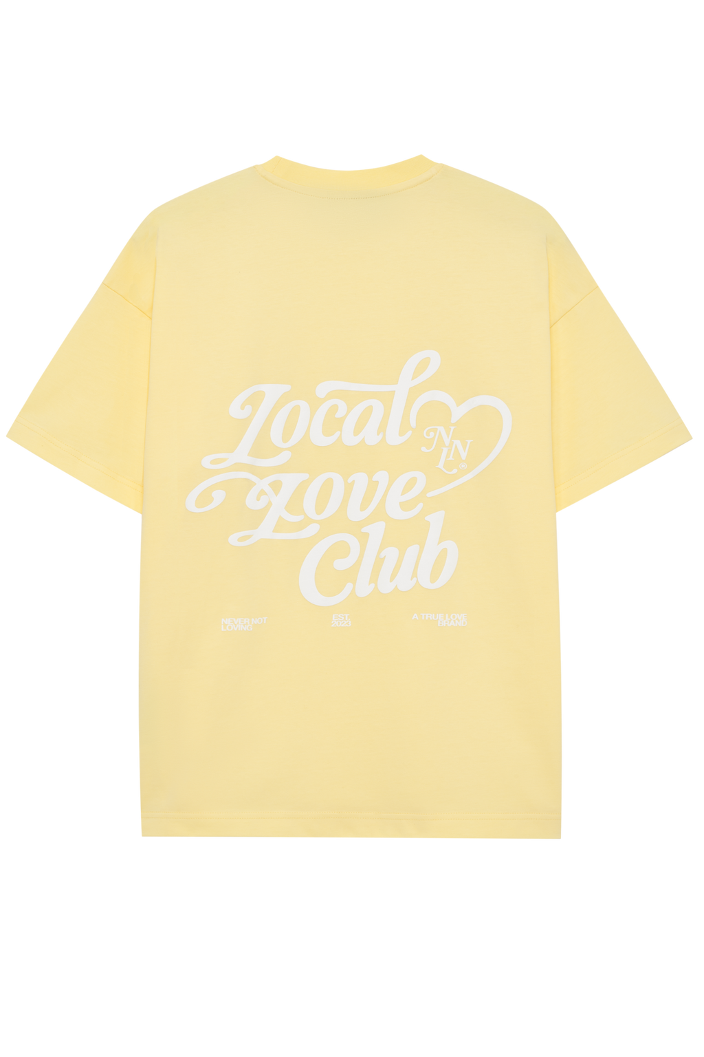 LOCAL LOVE CLUB T-SHIRT BUZZING YELLOW