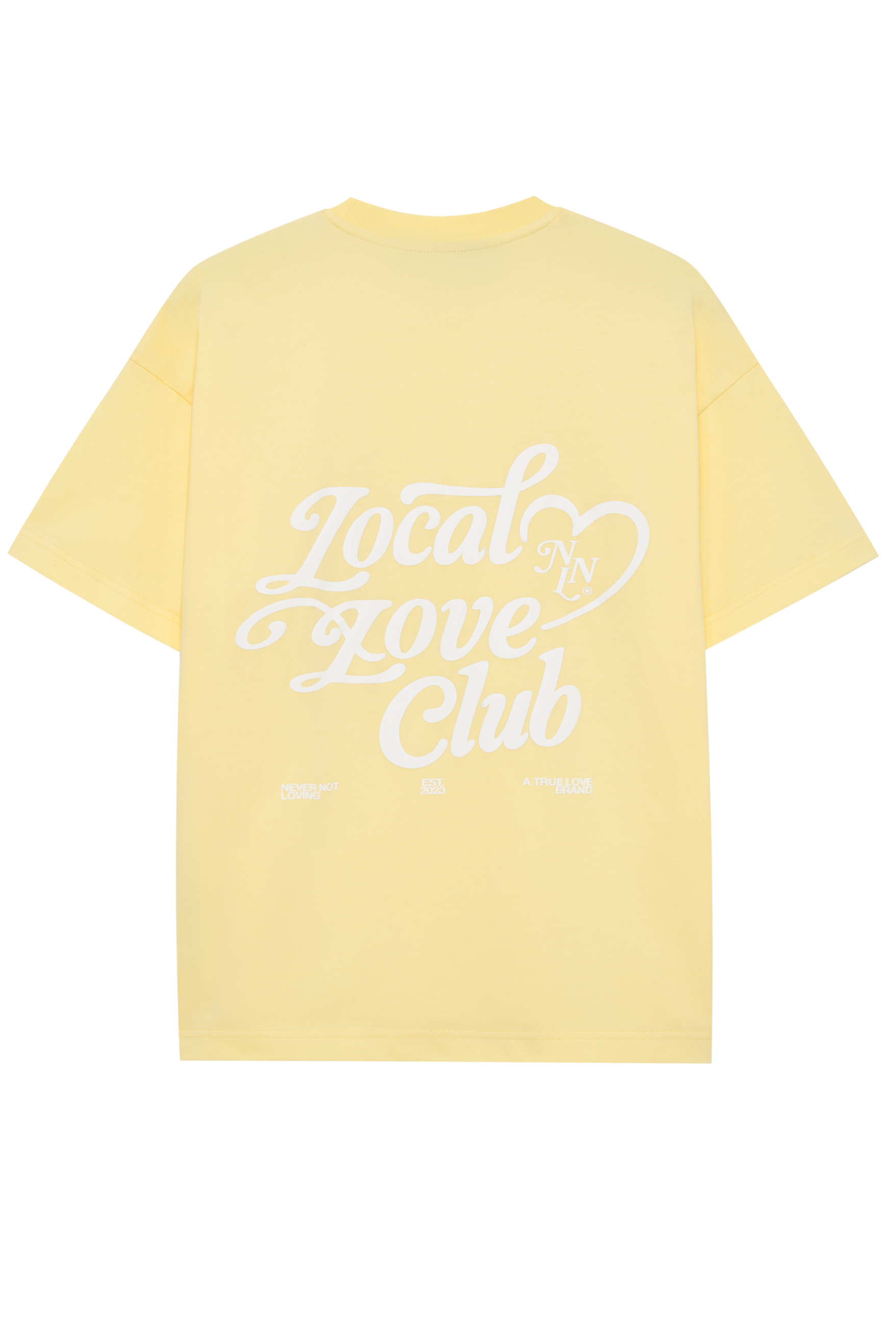 LOCAL LOVE CLUB T-SHIRT BUZZING YELLOW