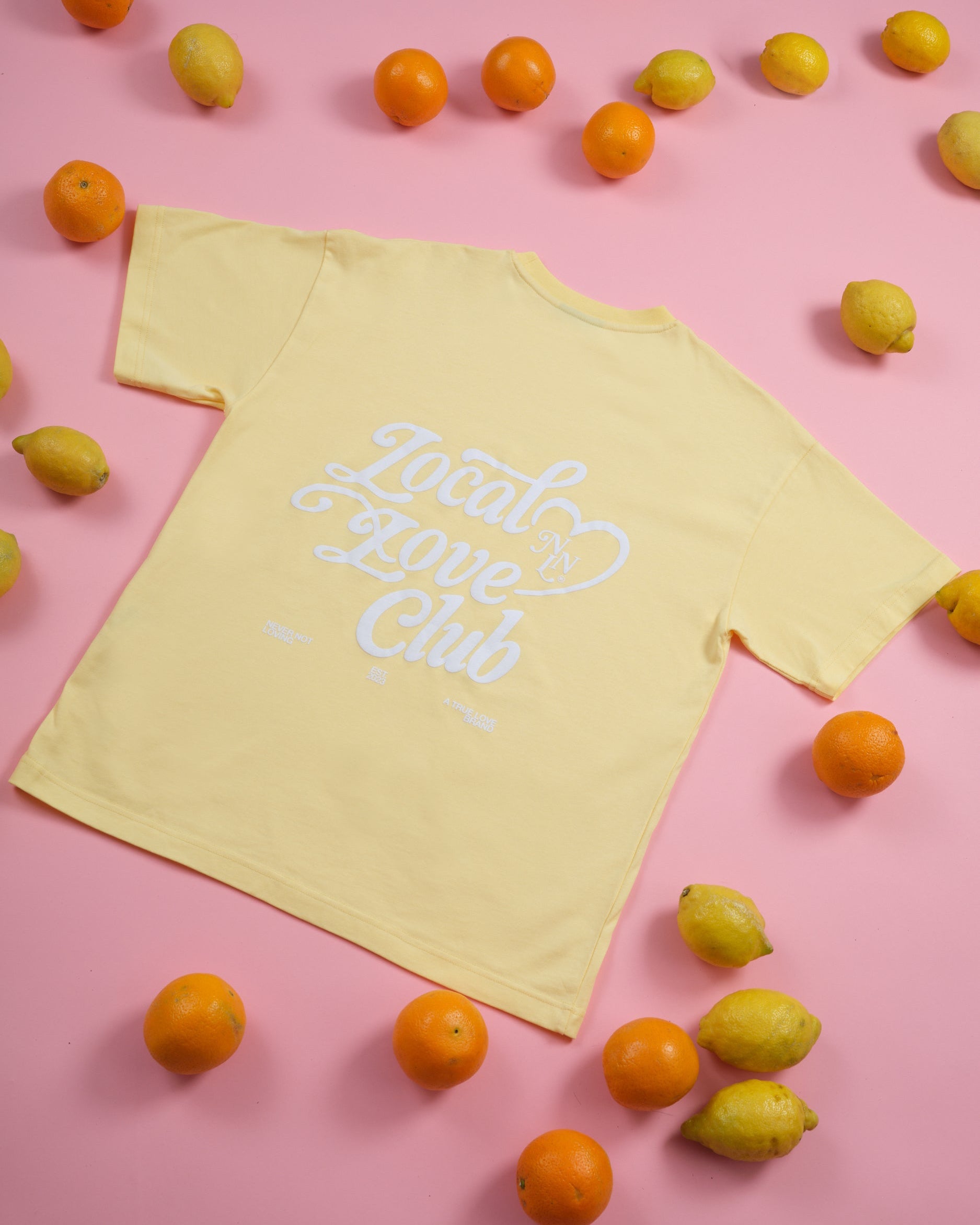 LOCAL LOVE CLUB T-SHIRT BUZZING YELLOW
