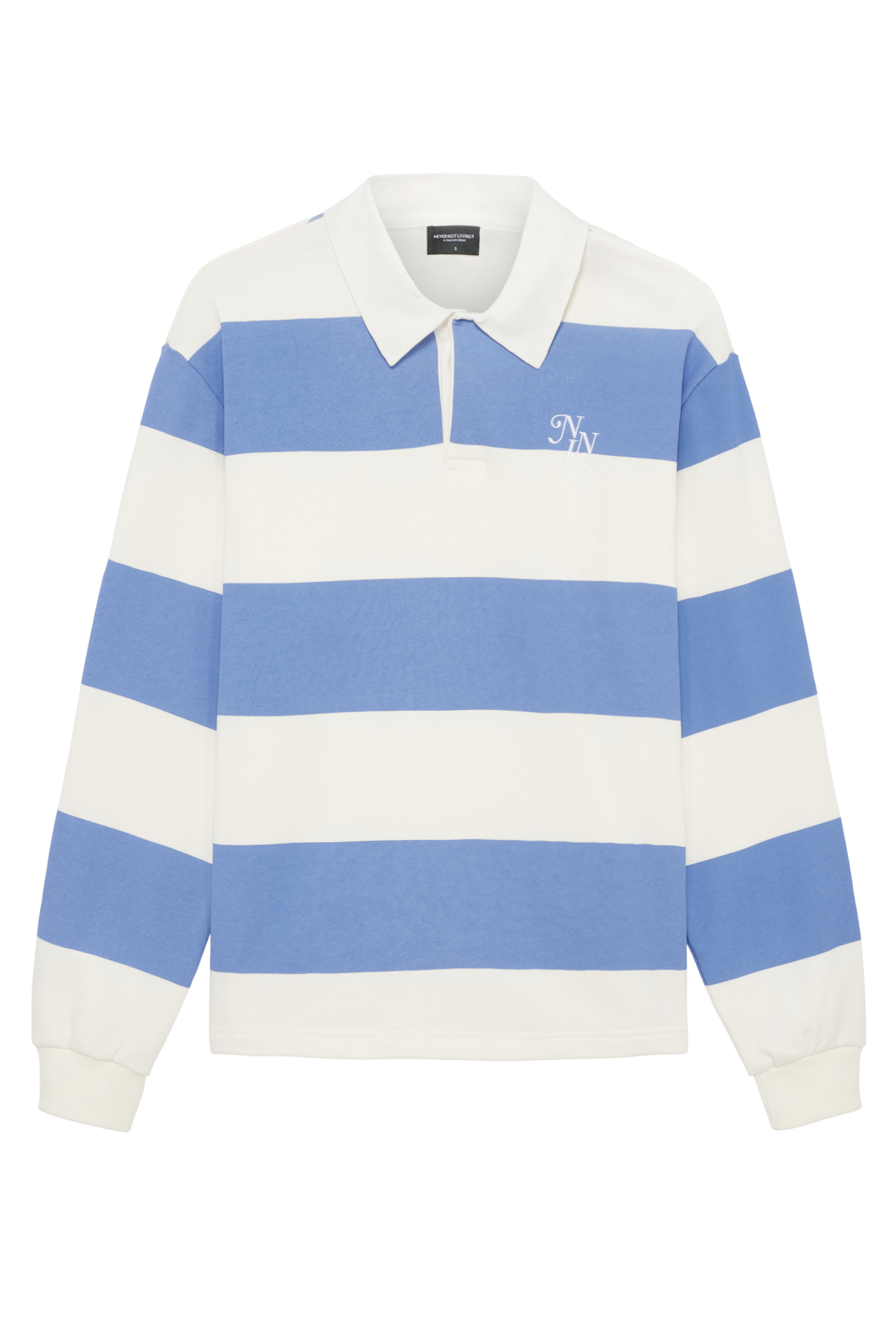STRIPED LONGSLEEVE RIVER BLUE WHITE