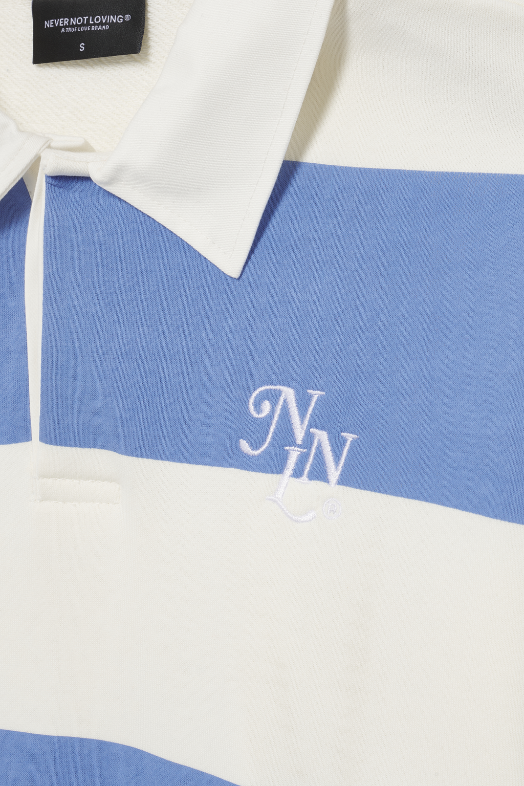 STRIPED LONGSLEEVE RIVER BLUE WHITE