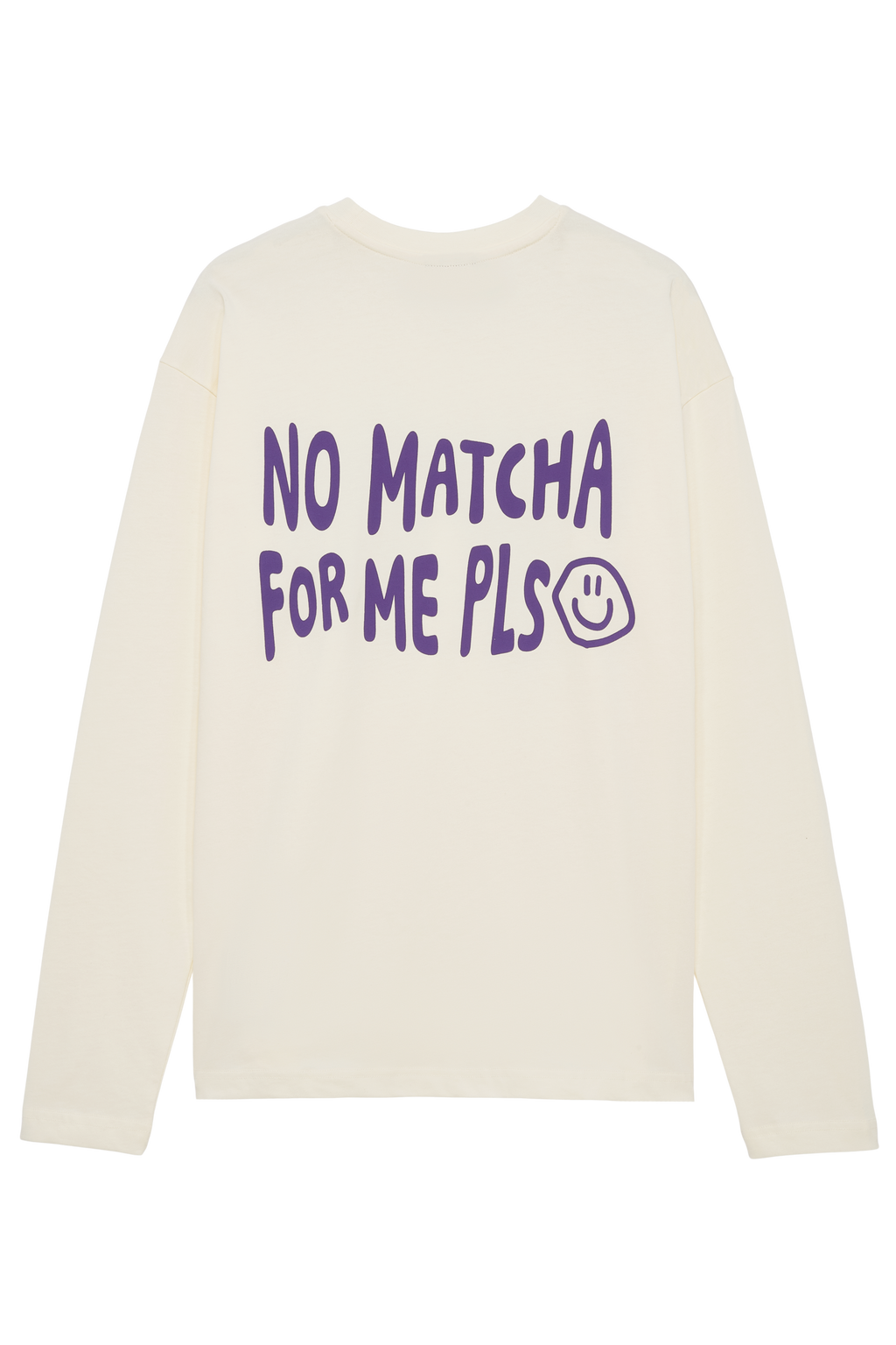 NO MATCHA  LONGSLEEVE OFF WHITE