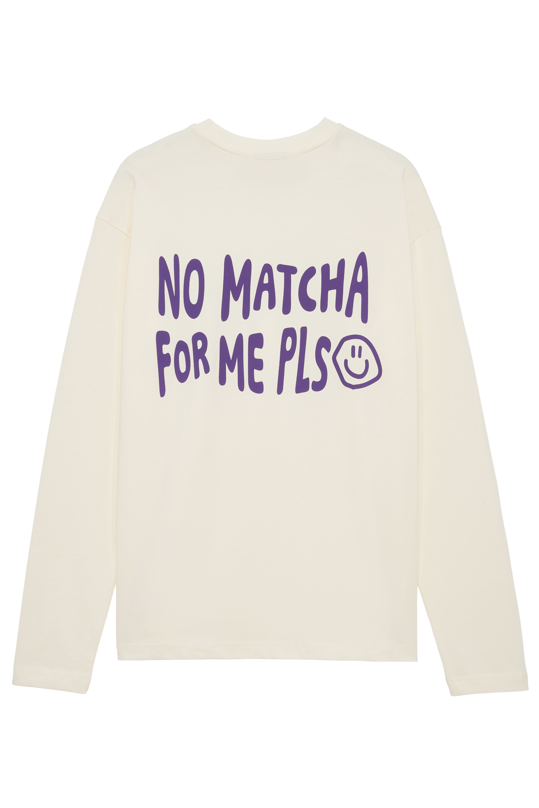 NO MATCHA  LONGSLEEVE OFF WHITE