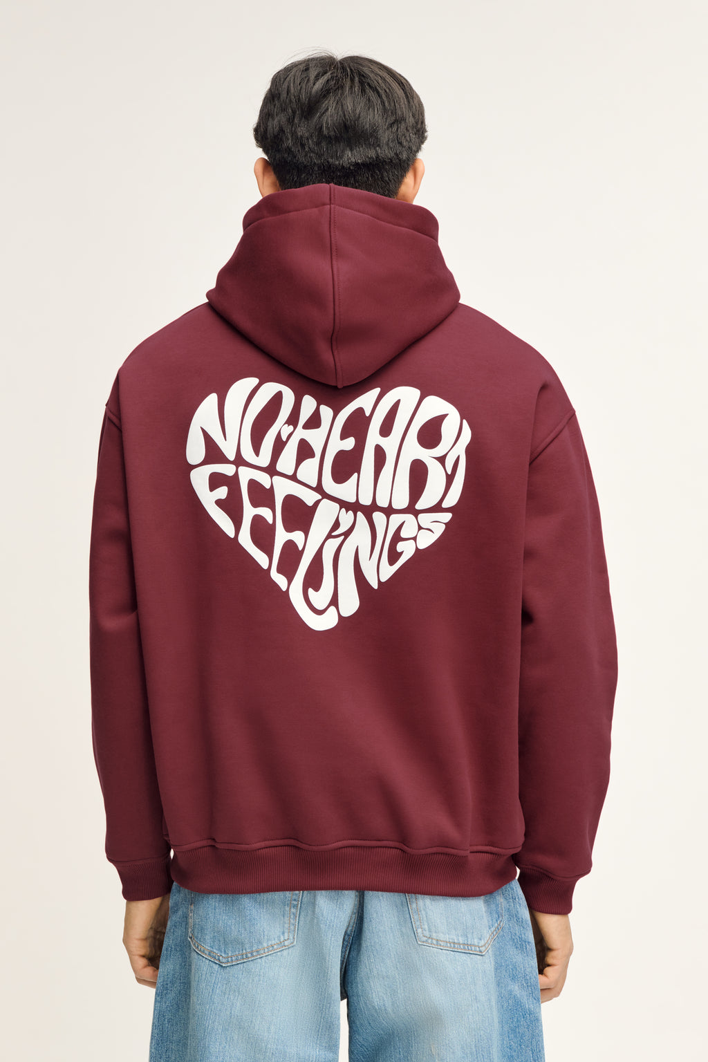 Merle Hoodie Deep Red Unisex