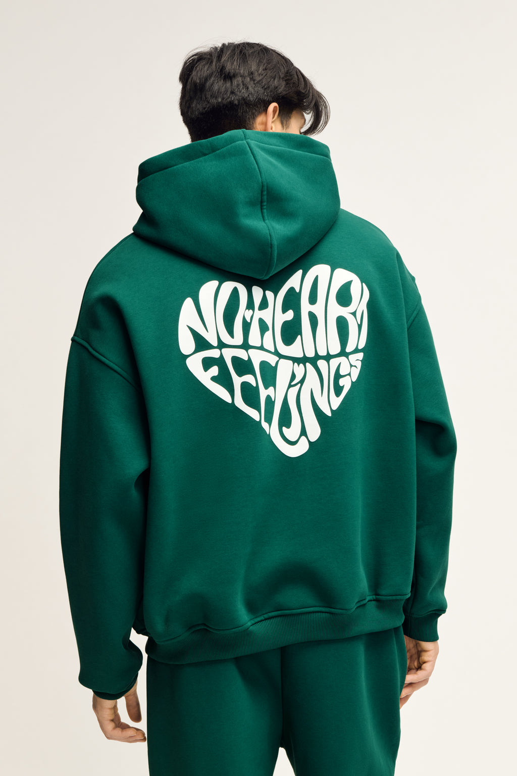 Merle Hoodie Moss Green Unisex