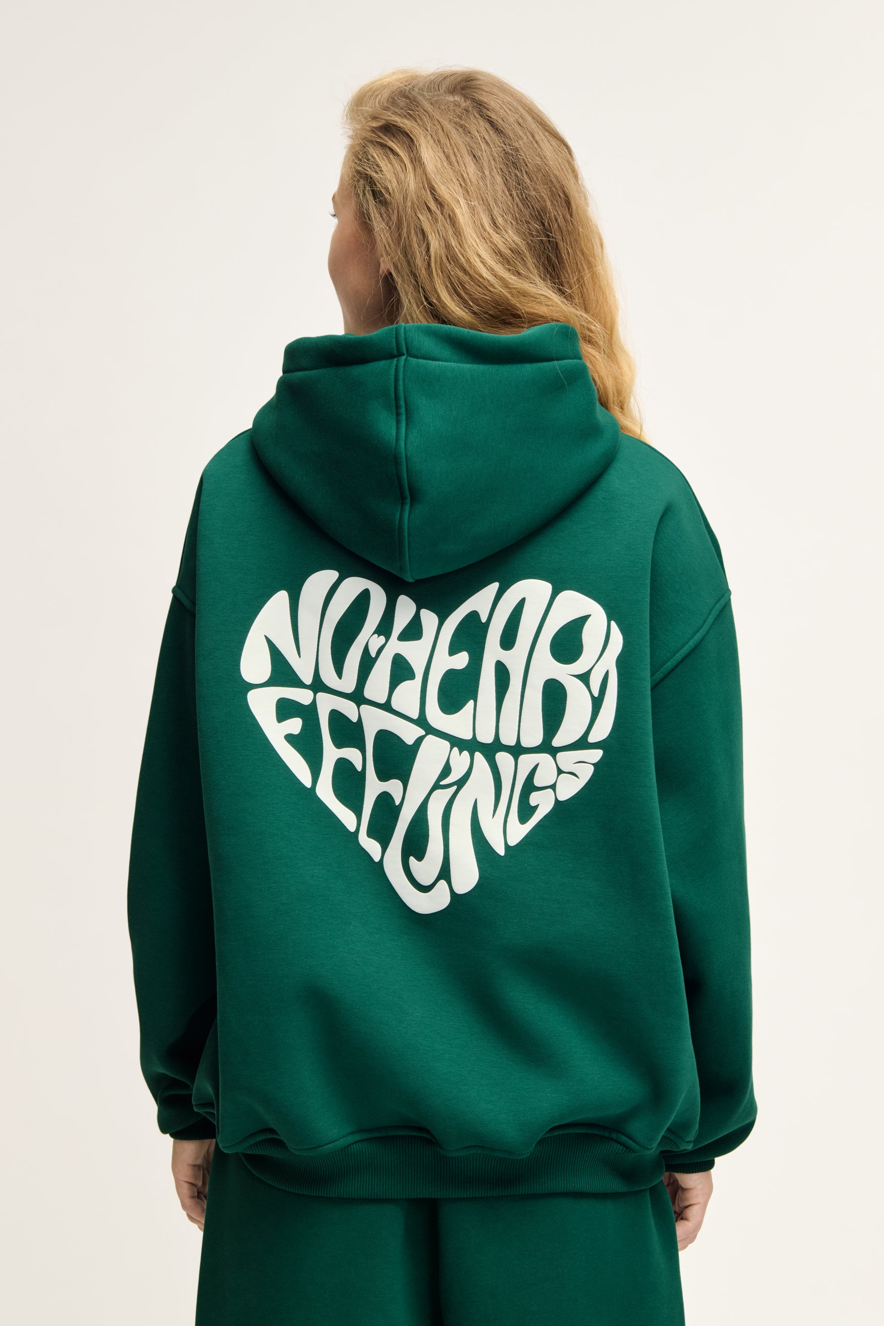 Merle Hoodie Moss Green Unisex