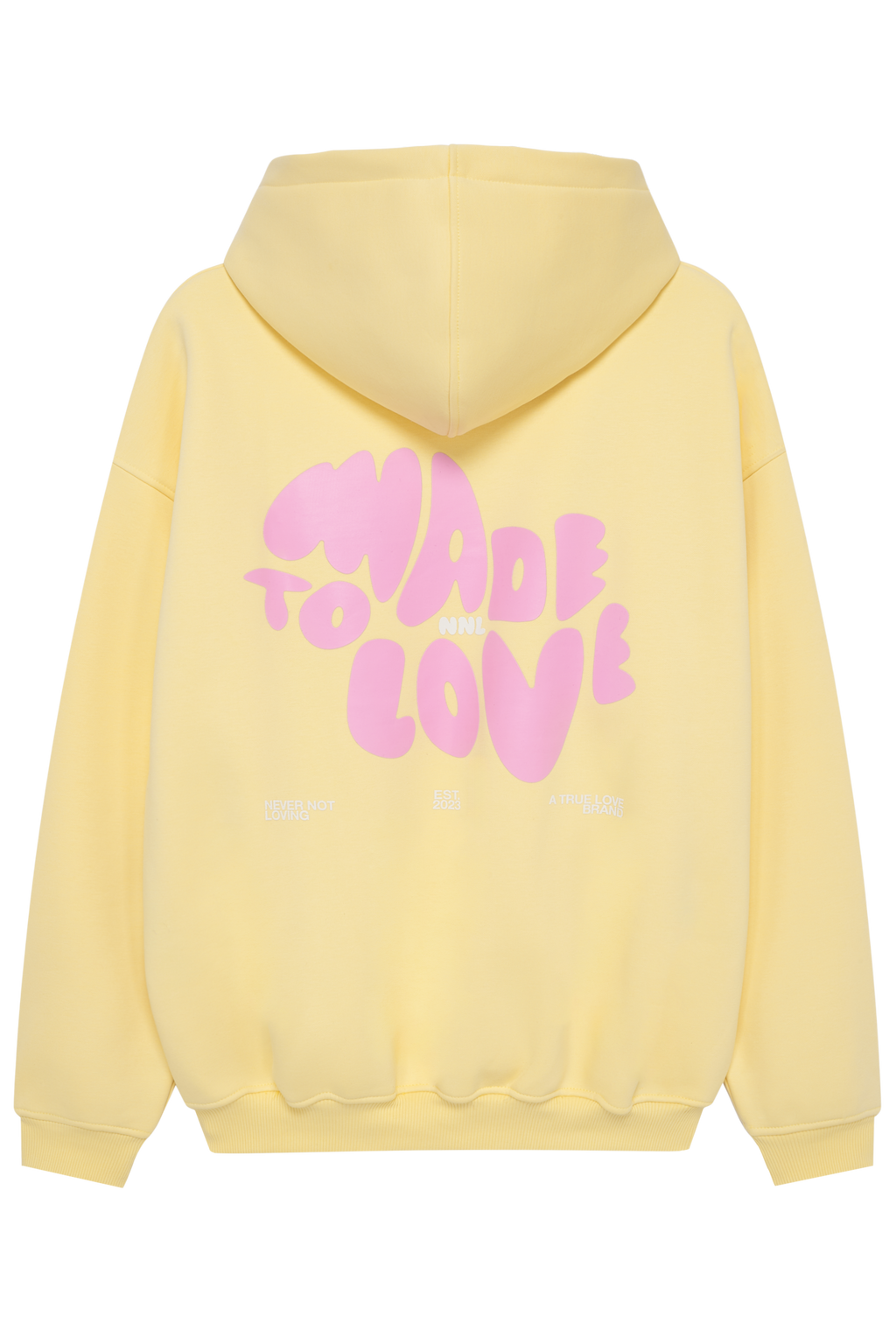 MADE TO LOVE HOODIE BUZZING YELLOW