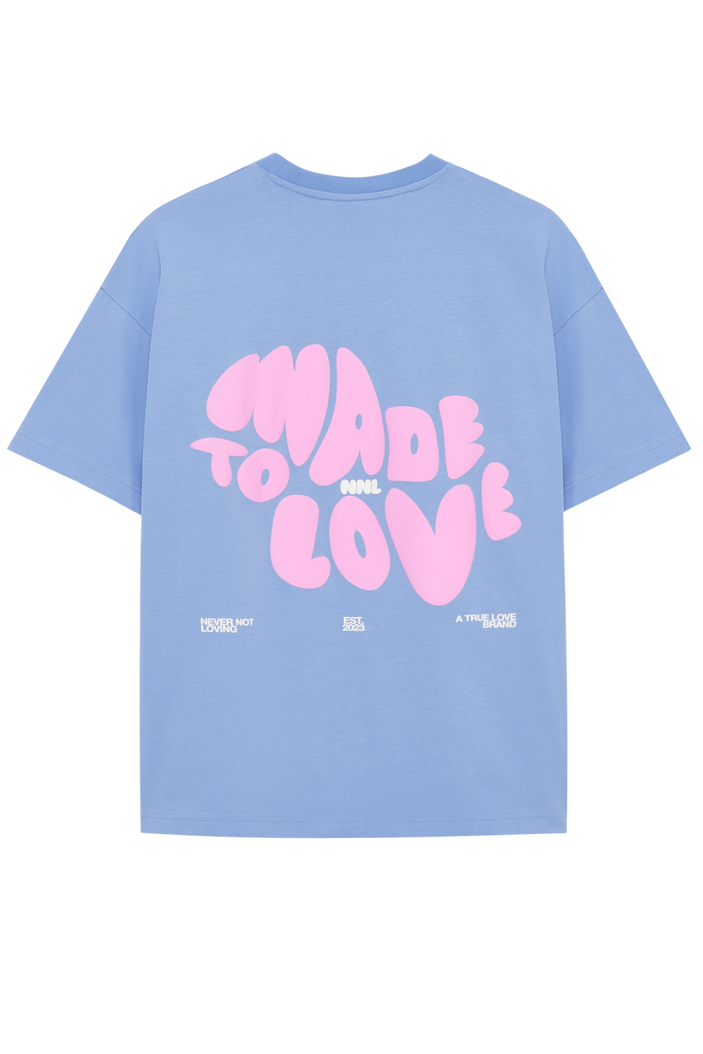 MADE TO LOVE T-SHIRT RIVER BLUE
