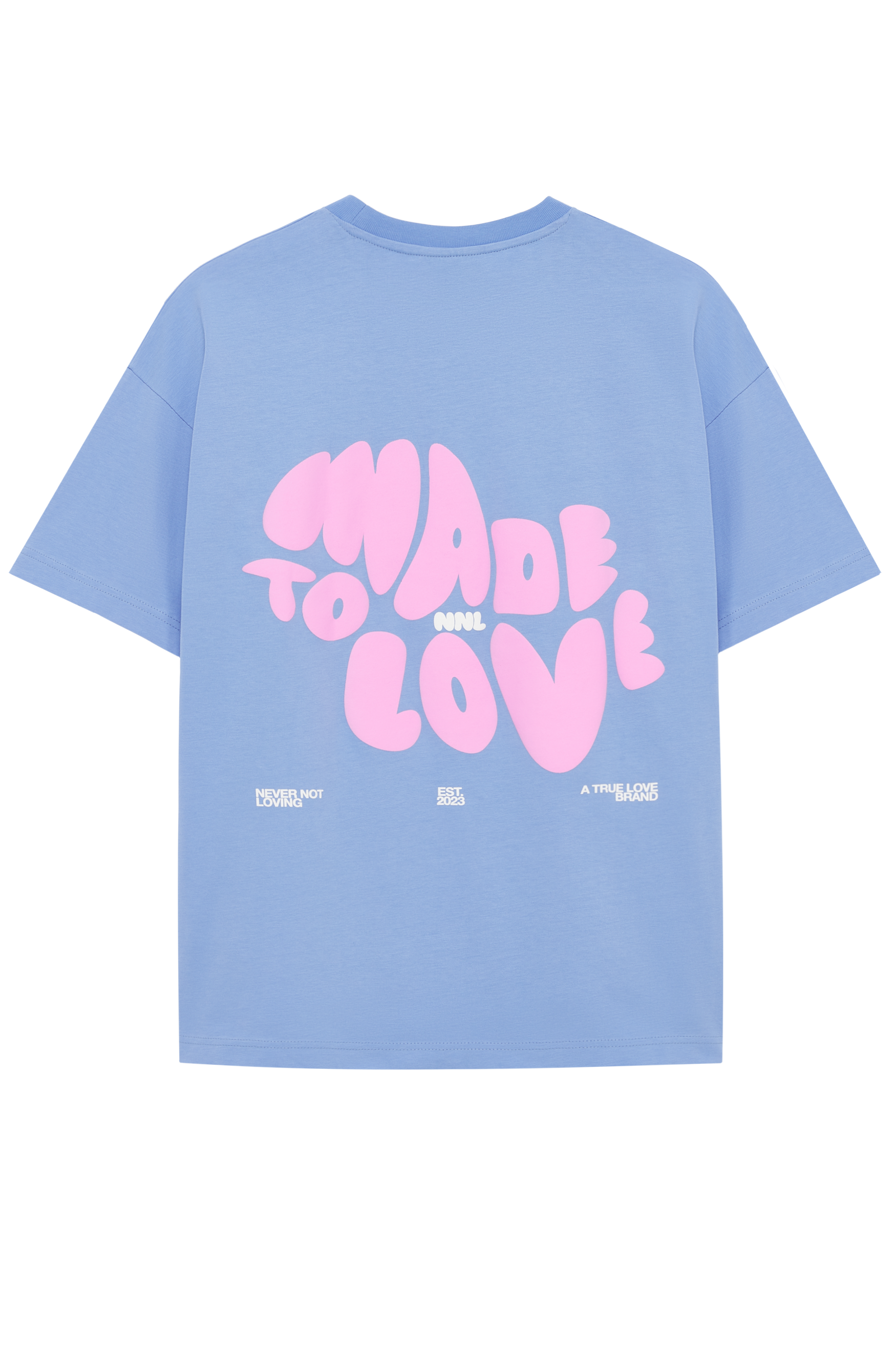 MADE TO LOVE T-SHIRT RIVER BLUE