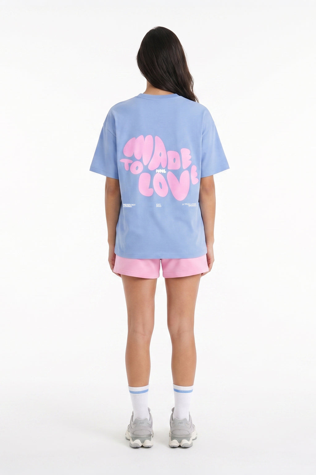 MADE TO LOVE T-SHIRT RIVER BLUE