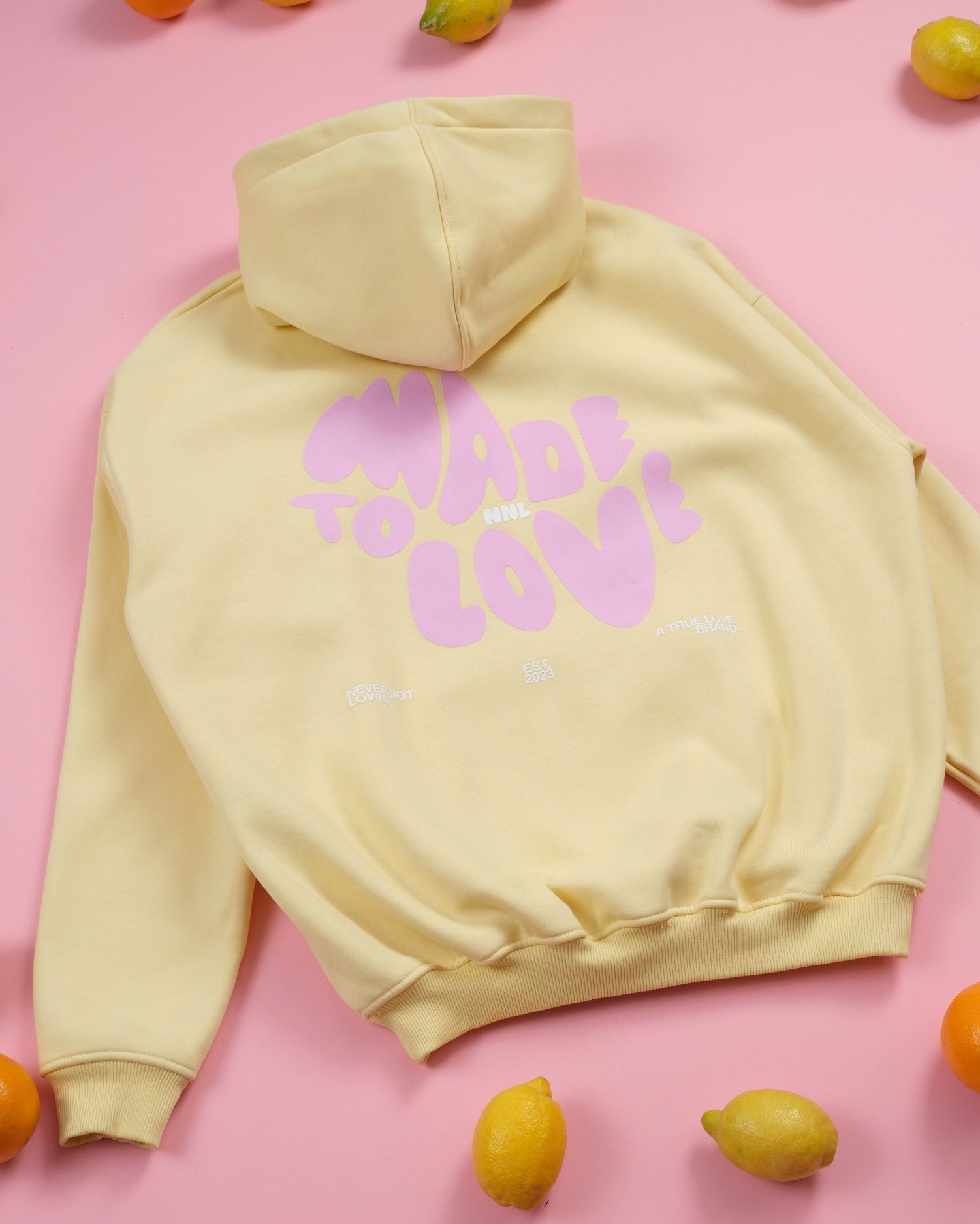 MADE TO LOVE HOODIE BUZZING YELLOW