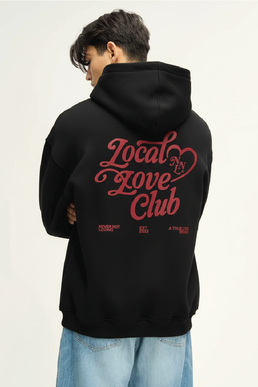 Local Club Hoodie Black