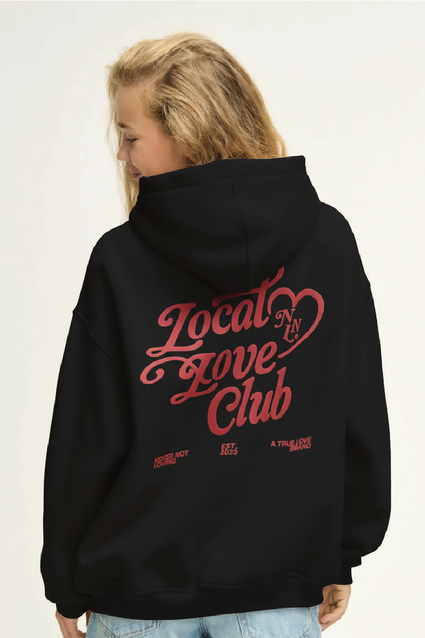Local Club Hoodie Black