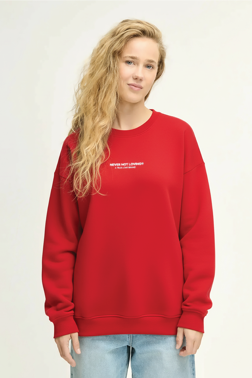 Loving Sweatshirt Red