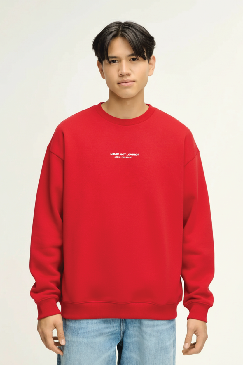 Loving Sweatshirt Red
