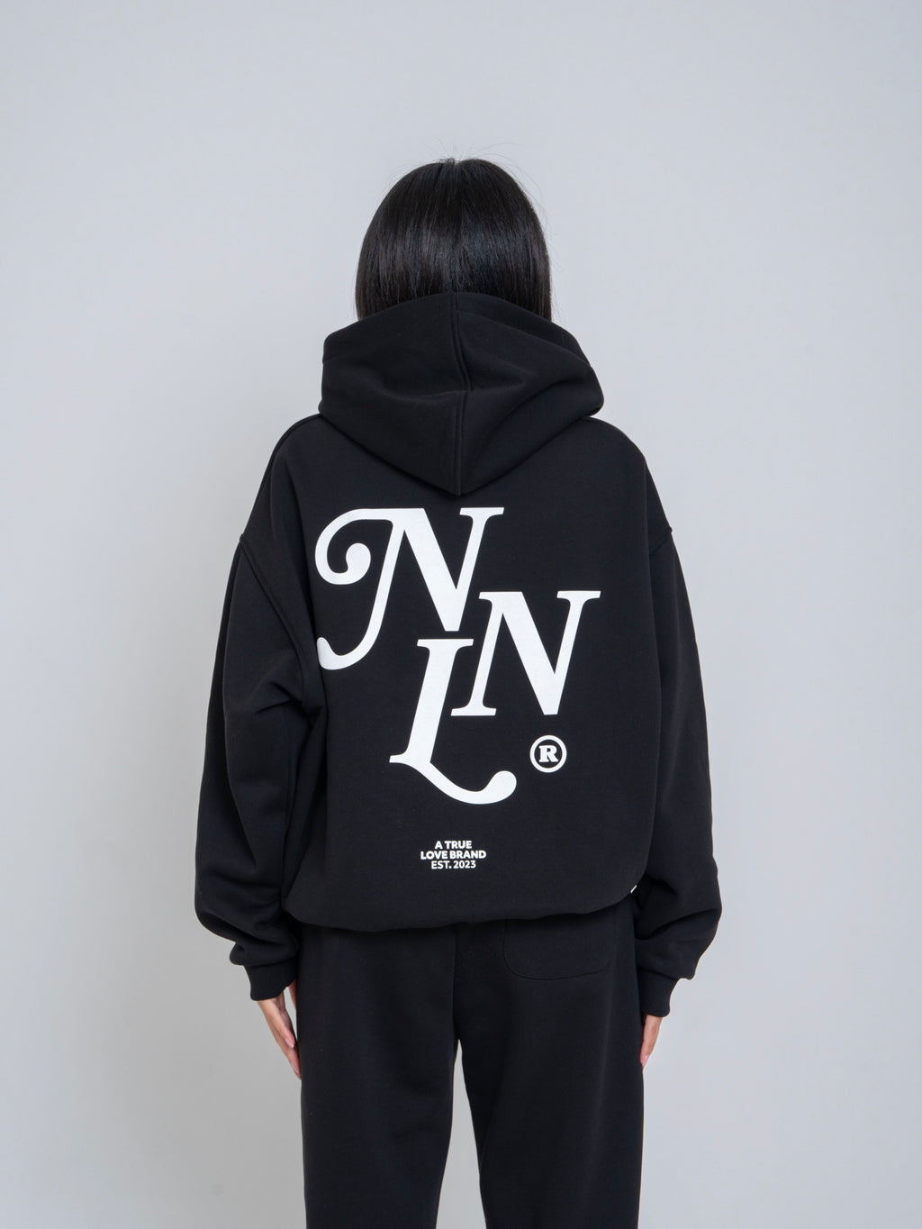 Tracksuit Zip Sweater Black