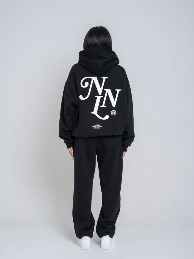 Tracksuit Zip Sweater Black