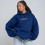 Hoodie NNL Letter Deepblue