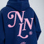 Hoodie NNL Letter Deepblue