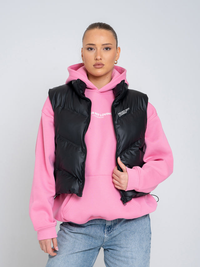 NNL Cropped Puffer Vest [Girls Version]