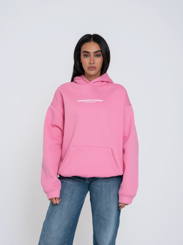 Love Always Hoodie Pink