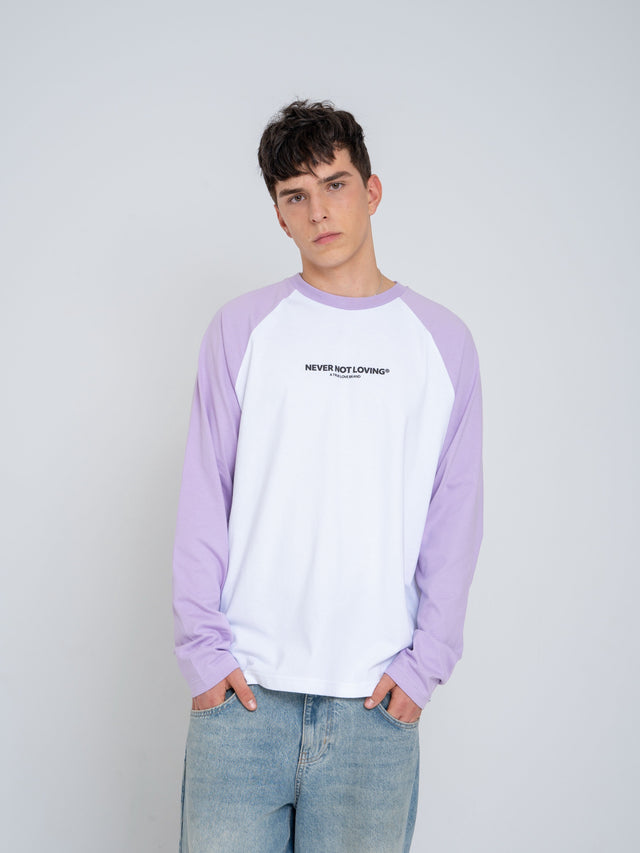 Baseball Longsleeve Purple