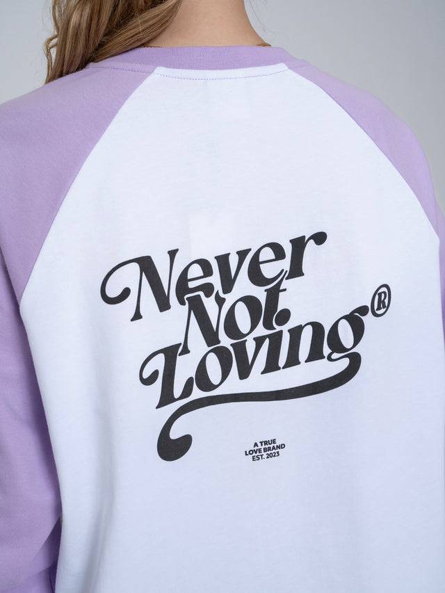 Baseball Longsleeve Purple