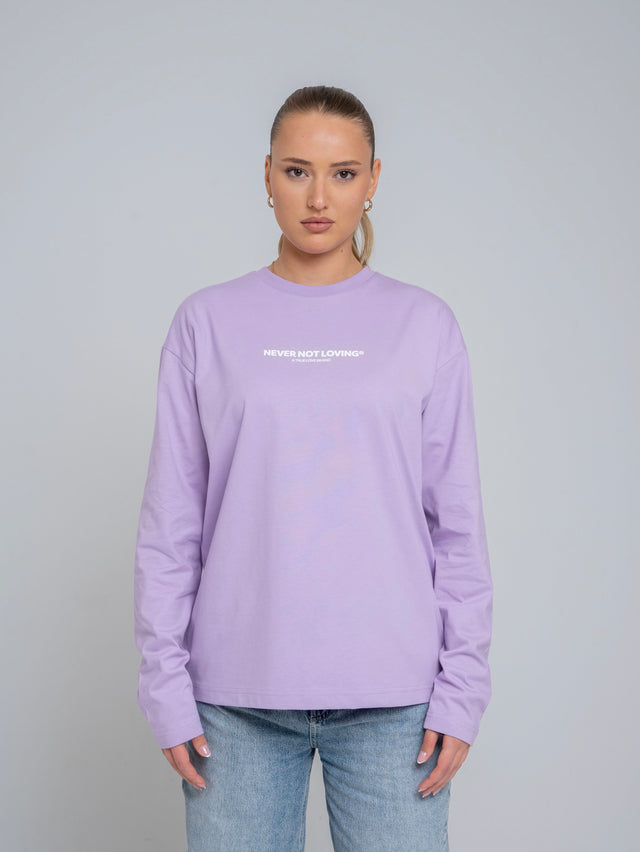 Longsleeve Logo Purple