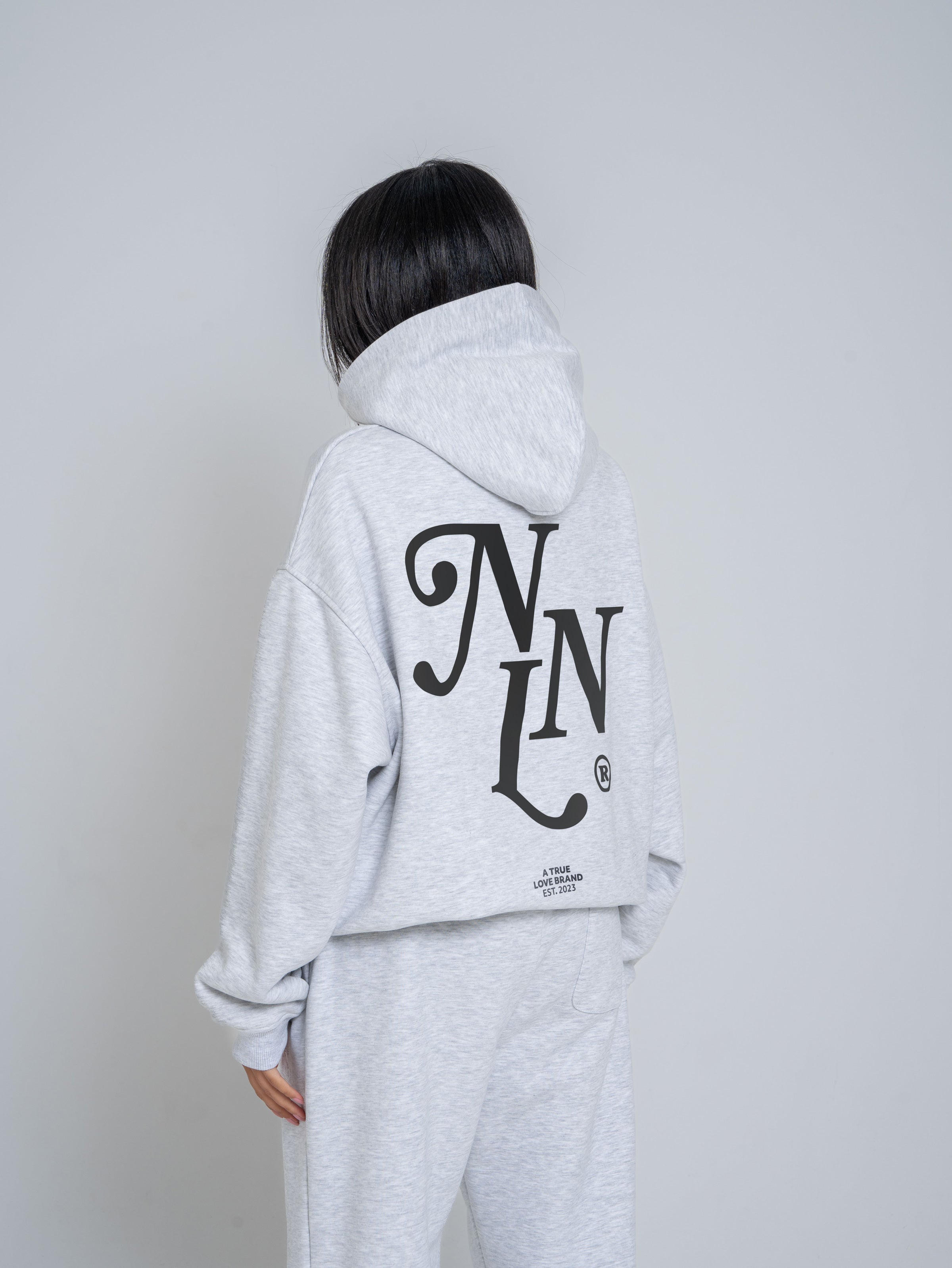 Tracksuit Zip Sweater Lightgrey