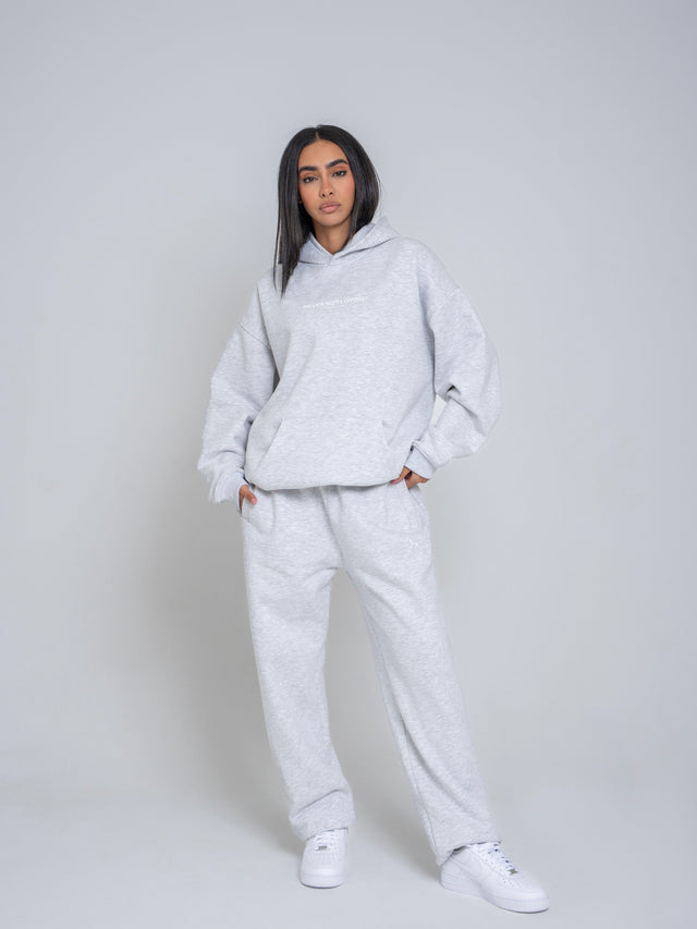 Tracksuit Hoodie Lightgrey