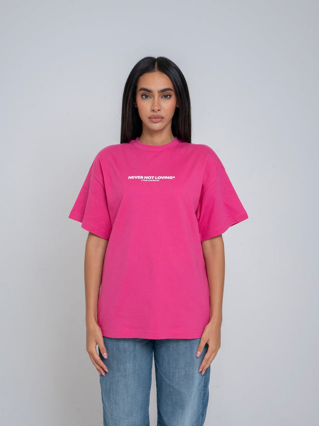 T-Shirt Logo Magenta