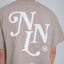 T-Shirt NNL Letter Cobblestone