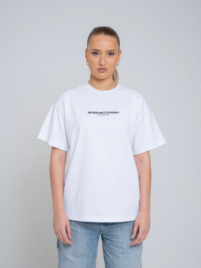 T-Shirt NNL Letter White