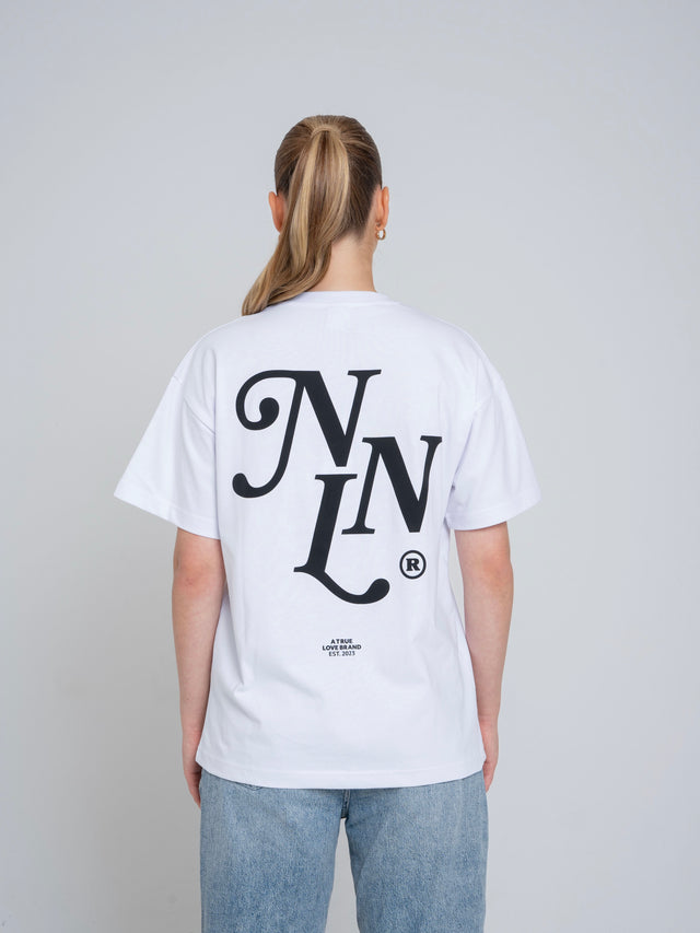 T-Shirt NNL Letter White