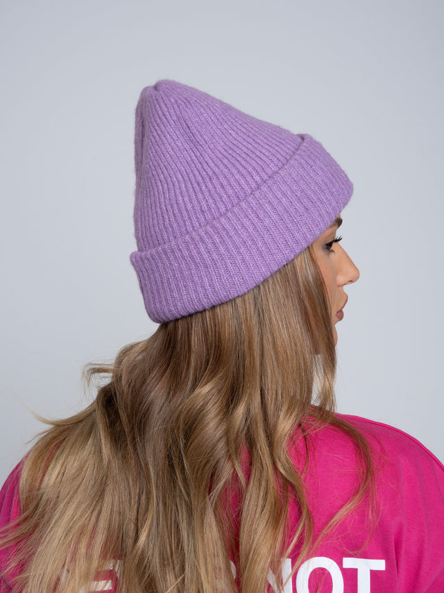 Beanie Logo Box Purple