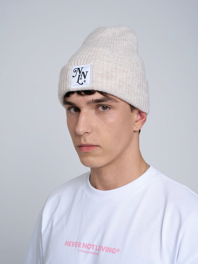 Beanie NNL Letter Off-White