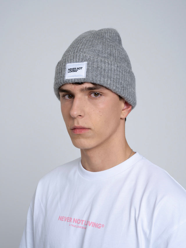 Beanie Logo Box Lightgrey