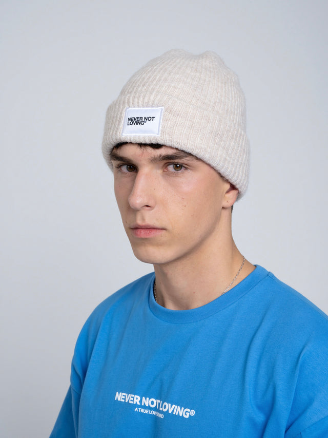 Beanie Logo Box Off-White