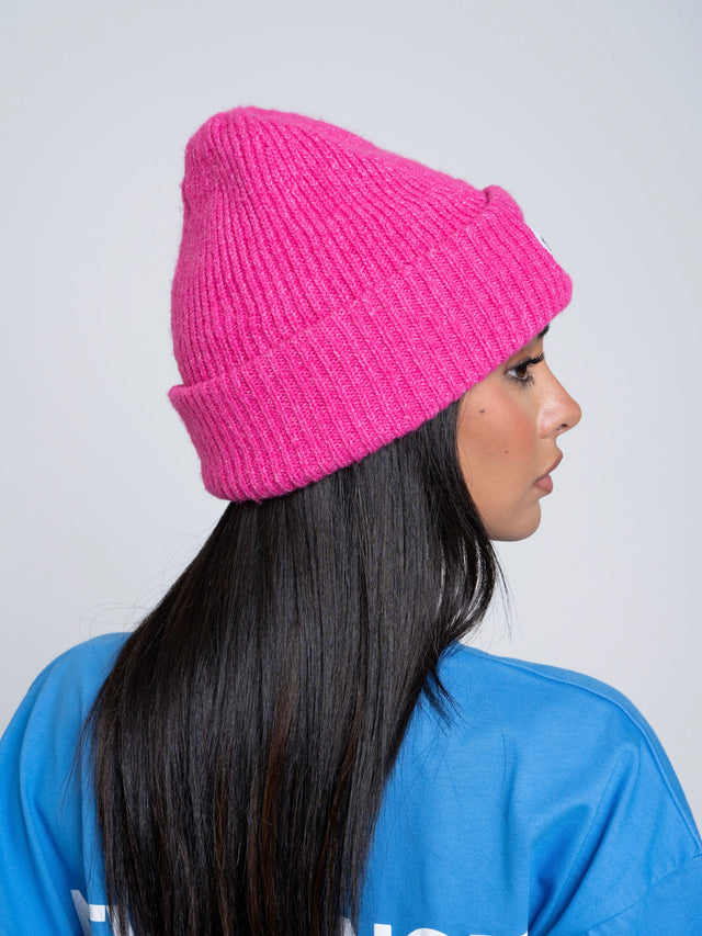 Beanie Logo Box Fuchsia