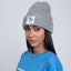 Beanie NNL Letter Lightgrey