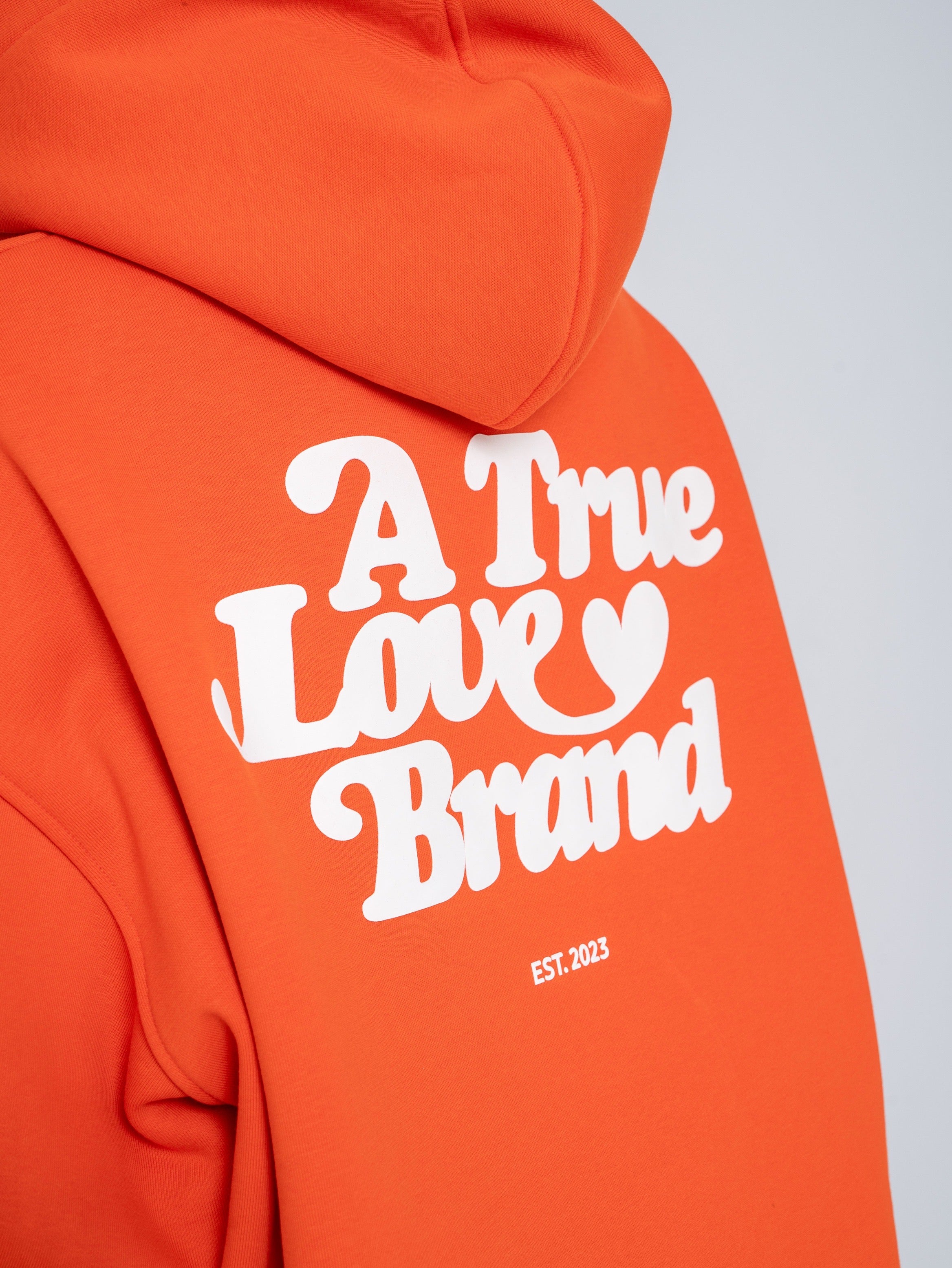 A true Hoodie Orange