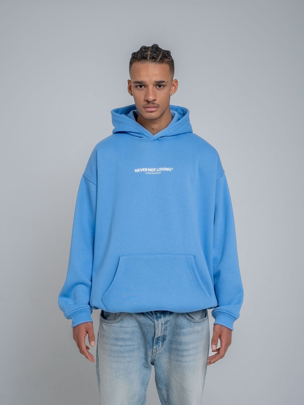 Hoodie NNL Tail Lightblue