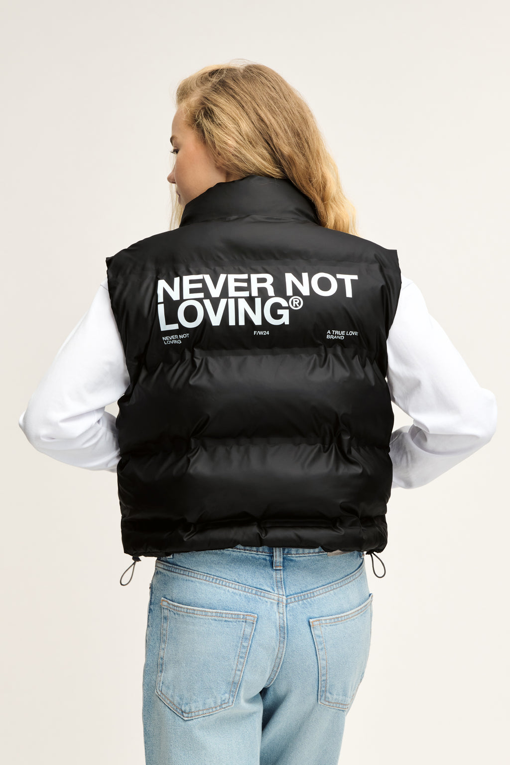 NNL Cropped Puffer Vest [Girls Version]