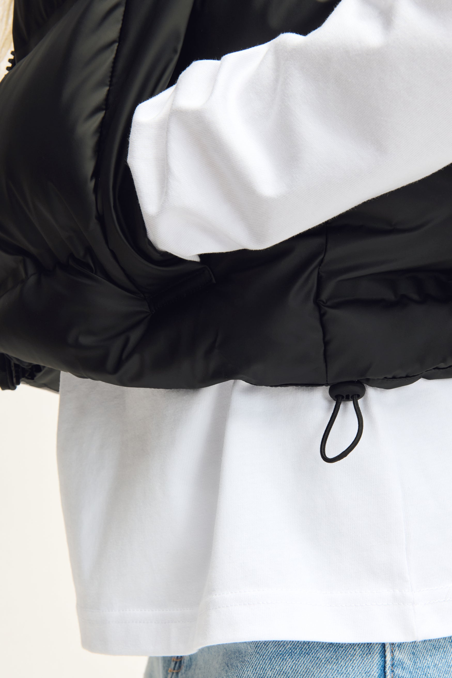 NNL Cropped Puffer Vest [Girls Version]