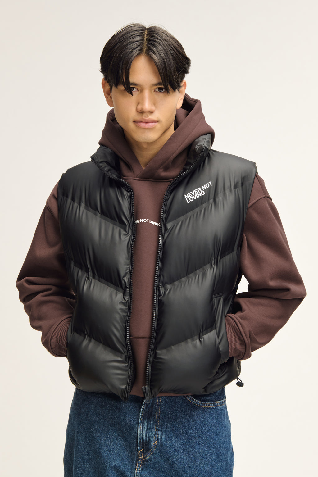 NNL Cropped Puffer Vest [Boys Version]