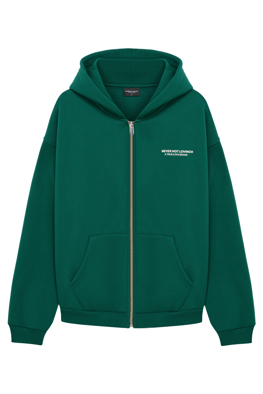 Glint Sweat Jacket Moss Green