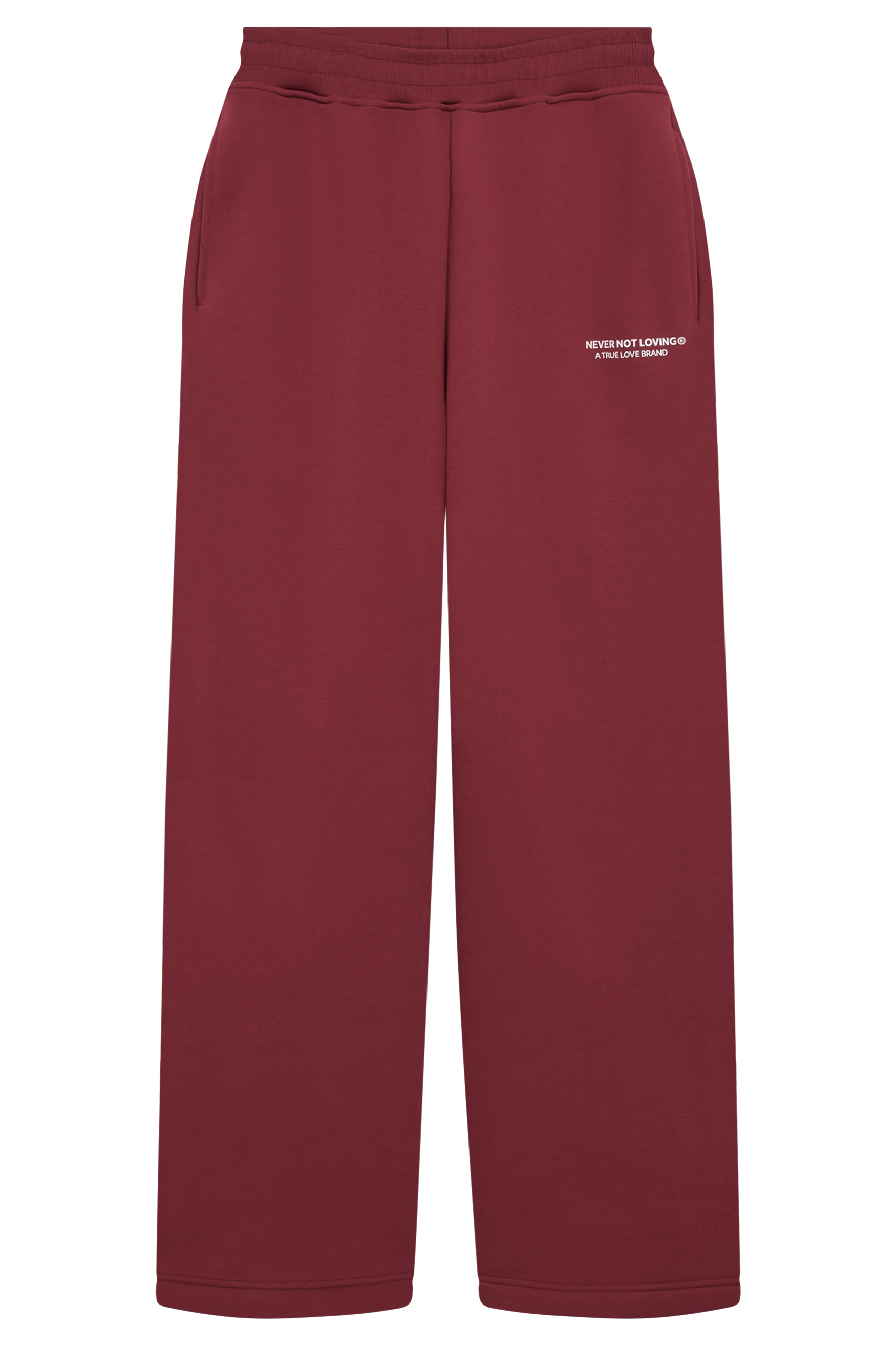 Glint Sweat Pants Deep Red