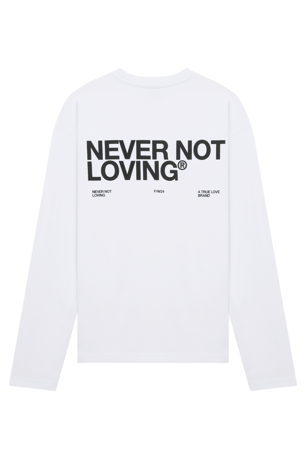 Longsleeve Logo White