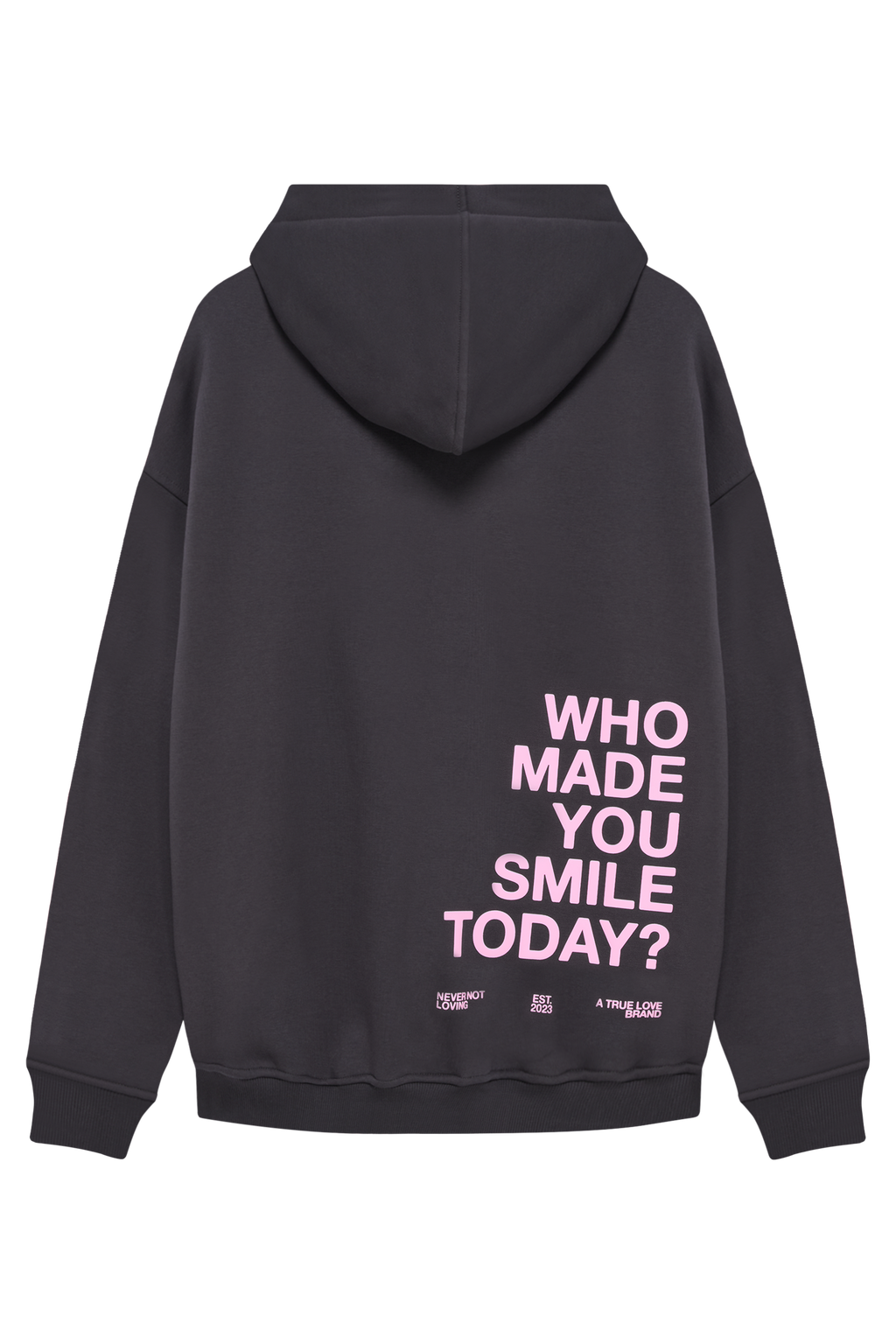 Smile Hoodie Anthrazit